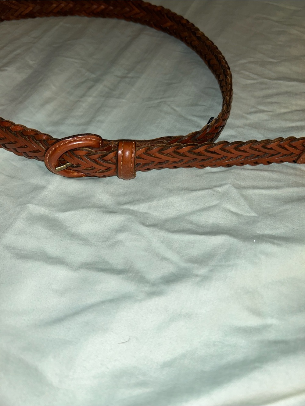 Vintage County Seat Braided Leather Belt